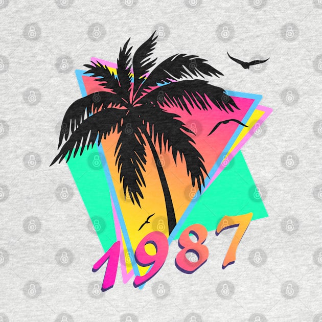 1987 Tropical Sunset by Nerd_art